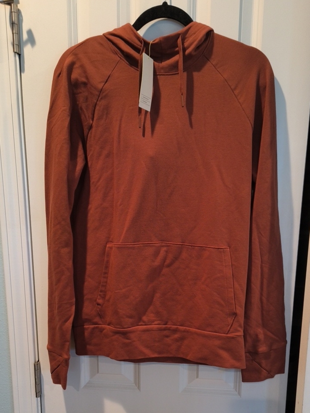 all in motion Rust-Orange Crewneck Hoodie